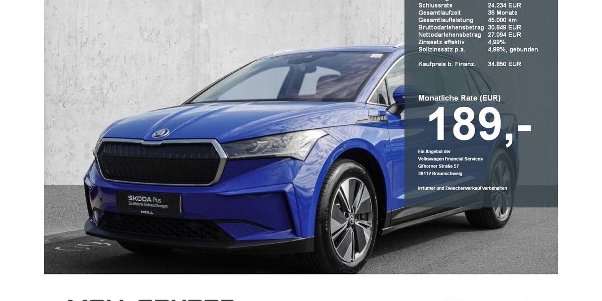 Skoda Enyaq 35.417 km 33.440 &euro; Düsseldorf 40474