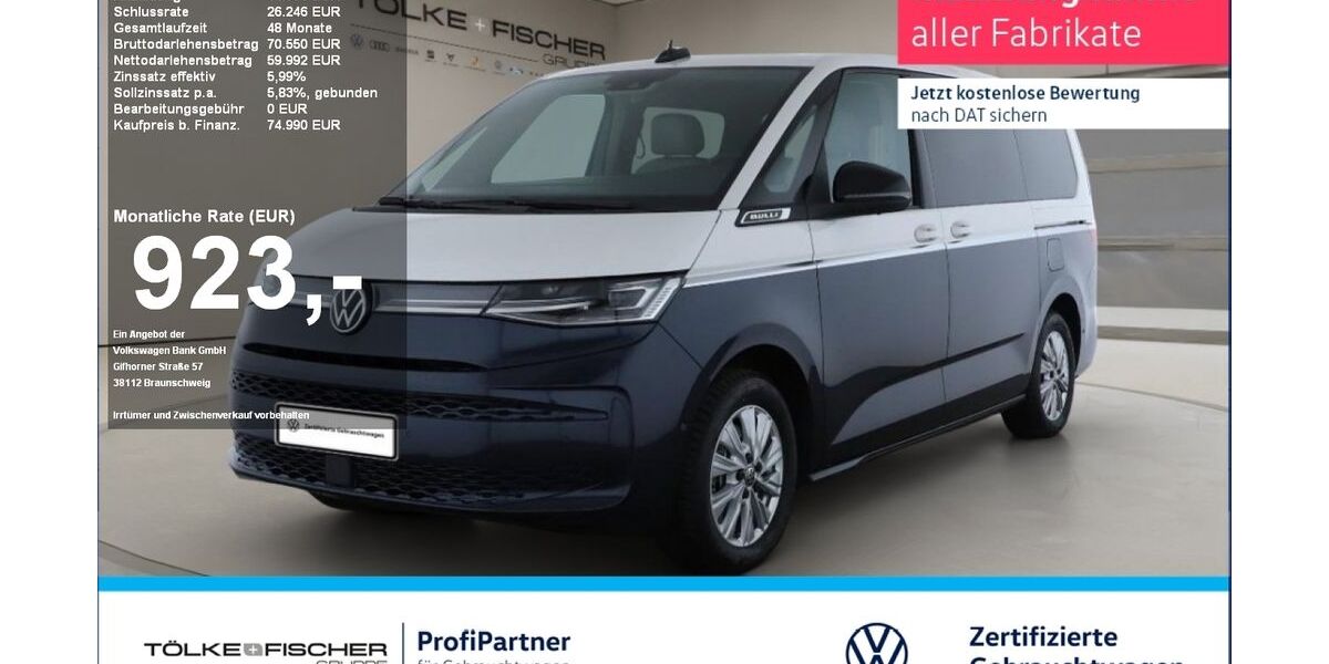 VW T7 Multivan 12.155 km 74.989 &euro; Krefeld 47805