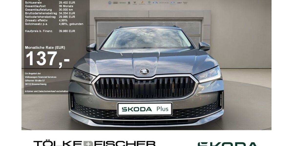 Skoda Superb 16.905 km 38.488 &euro; Krefeld 47809