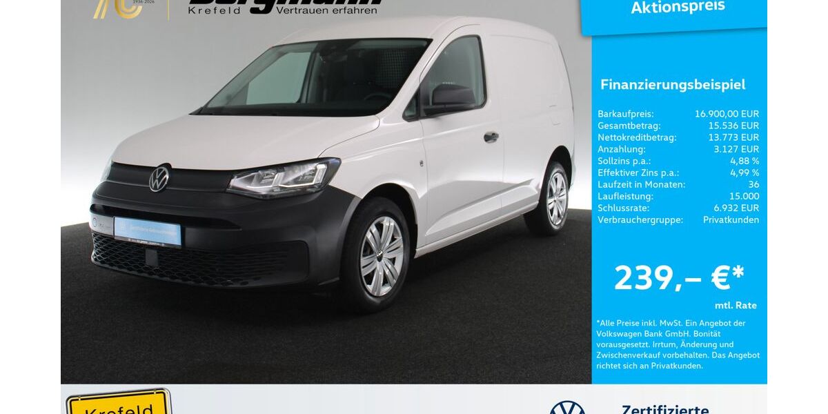 VW Caddy 55.233 km 16.700 &euro; Krefeld 47803