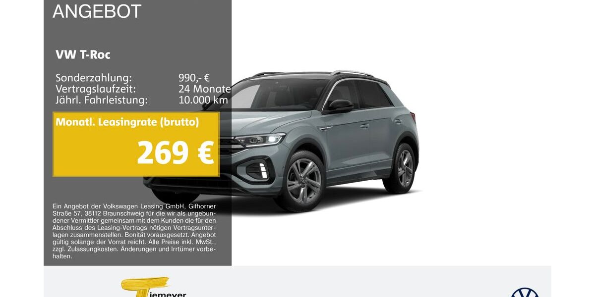VW T-Roc 25.655 km 29.270 &euro; Duisburg 47059