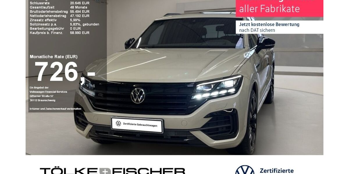 VW Touareg 72.119 km 56.940 &euro; Krefeld 47805