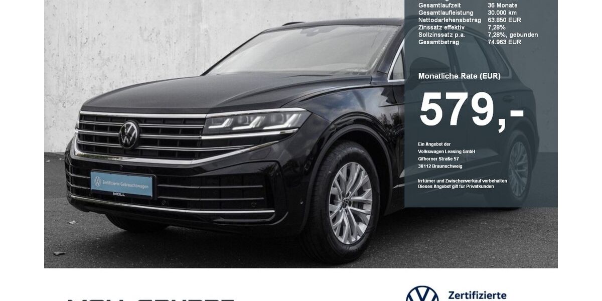 VW Touareg 17.107 km 61.970 &euro; Düsseldorf 40549