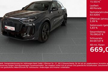Audi Q6 e-tron 8.500 km 74.960 &euro; Wesel 46485