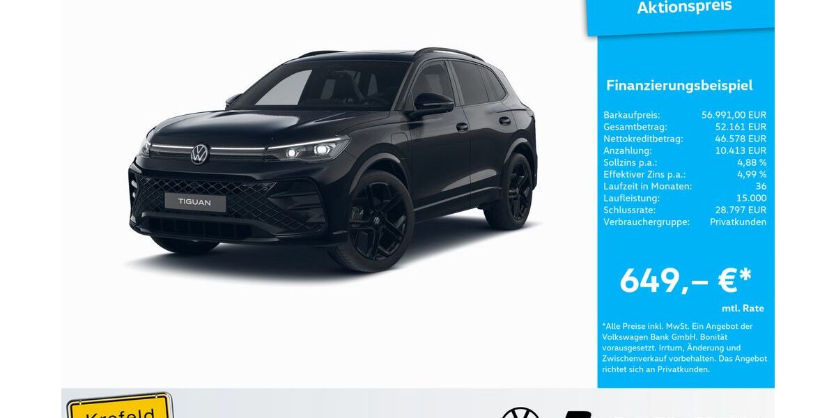 VW Tiguan 13.500 km 54.773 &euro; Krefeld 47803