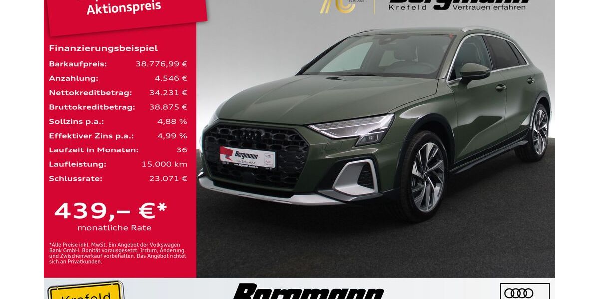 Audi A3 11.900 km 38.777 &euro; Krefeld 47803