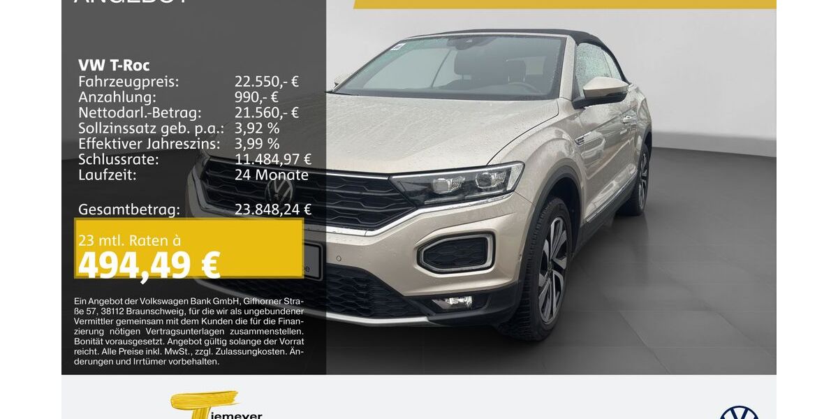 VW T-Roc 84.738 km 20.850 &euro; Duisburg 47059