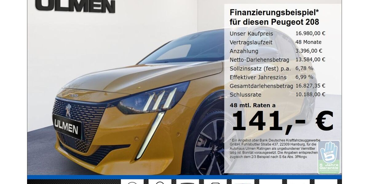 Peugeot 208 13.266 km 16.980 &euro; Ratingen 40880