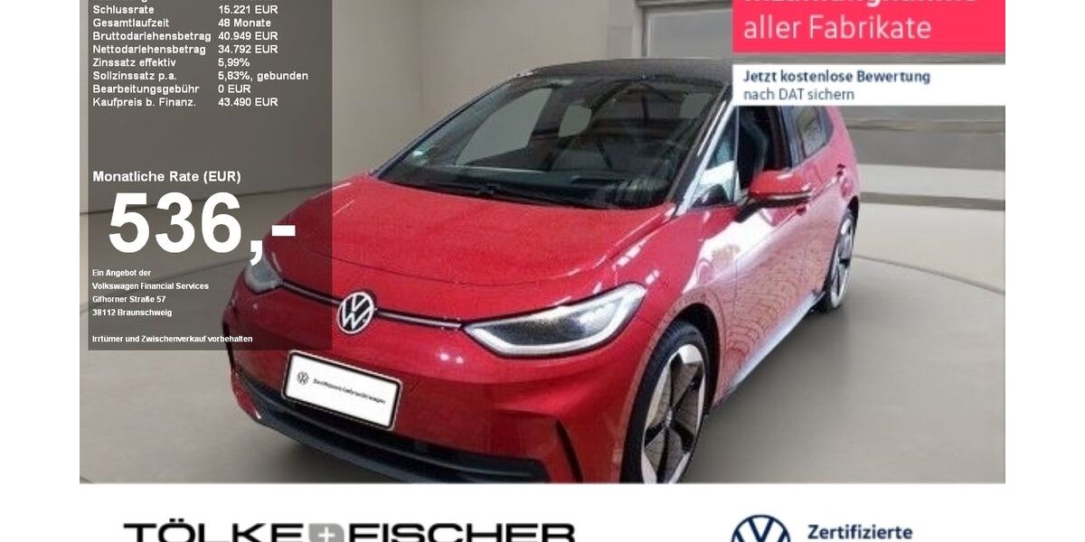 VW ID.3 4.832 km 41.549 &euro; Krefeld 47805