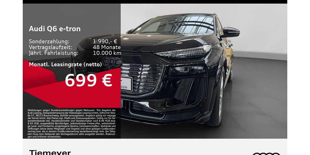 Audi Q6 e-tron 1.050 km 84.780 &euro; Dorsten 46284