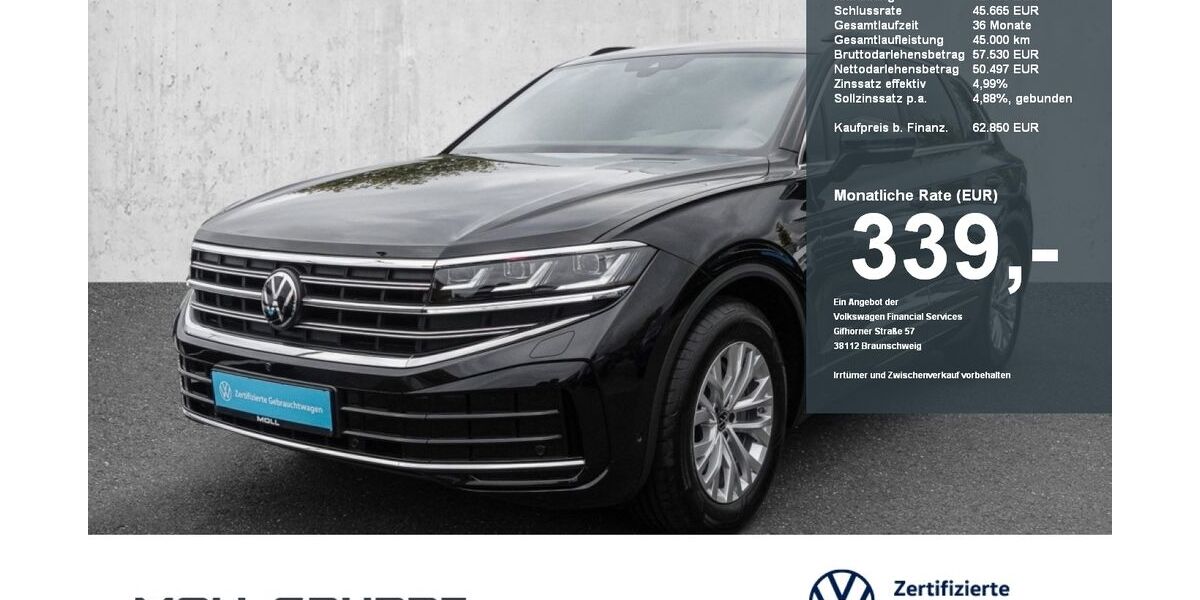 VW Touareg 20.000 km 60.980 &euro; Düsseldorf 40474