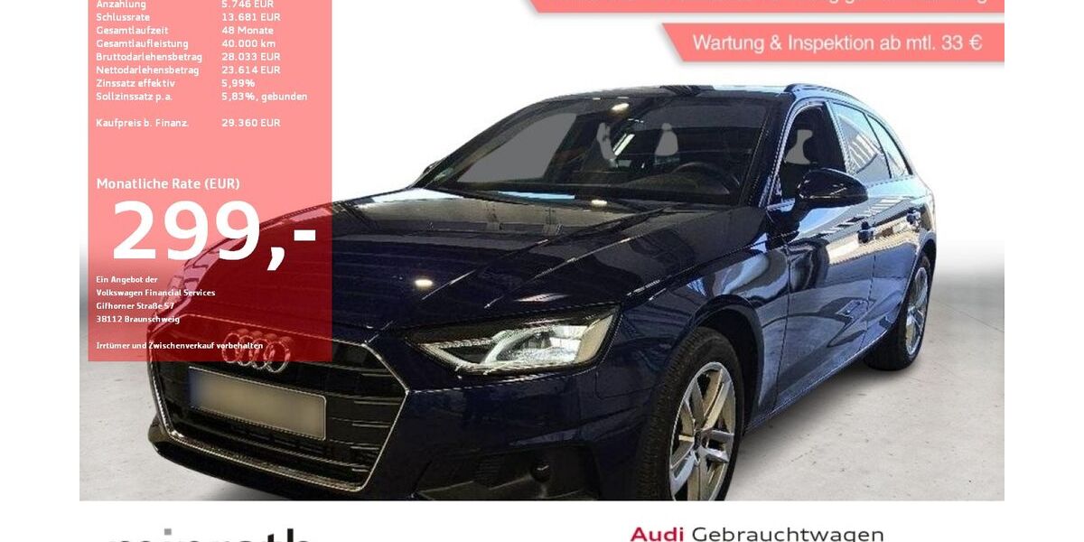 Audi A4 40.714 km 26.860 &euro; Moers-Hülsdonk 47441