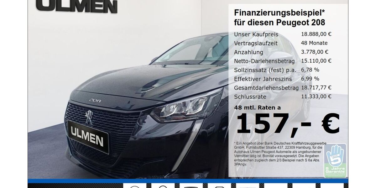 Peugeot 208 18.706 km 18.480 &euro; Düsseldorf 40233