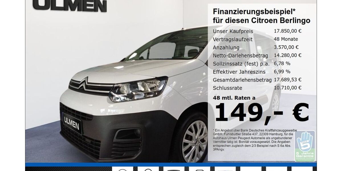 Citroen Berlingo 35.731 km 16.950 &euro; Düsseldorf 40233