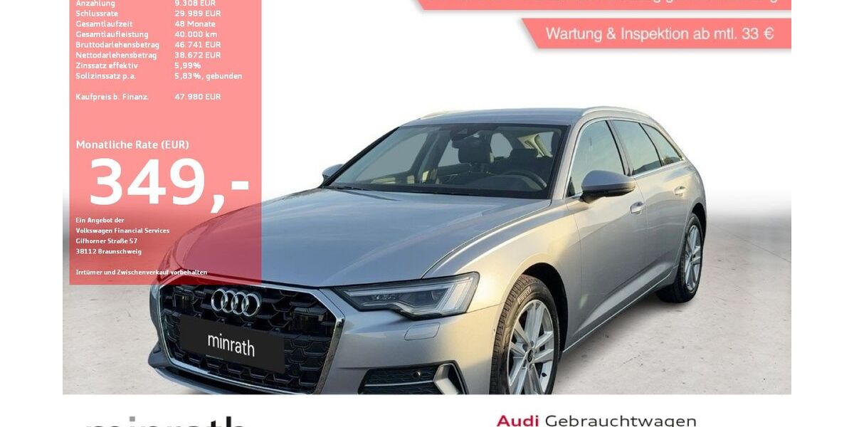 Audi A6 2.176 km 45.720 &euro; Moers-Hülsdonk 47441