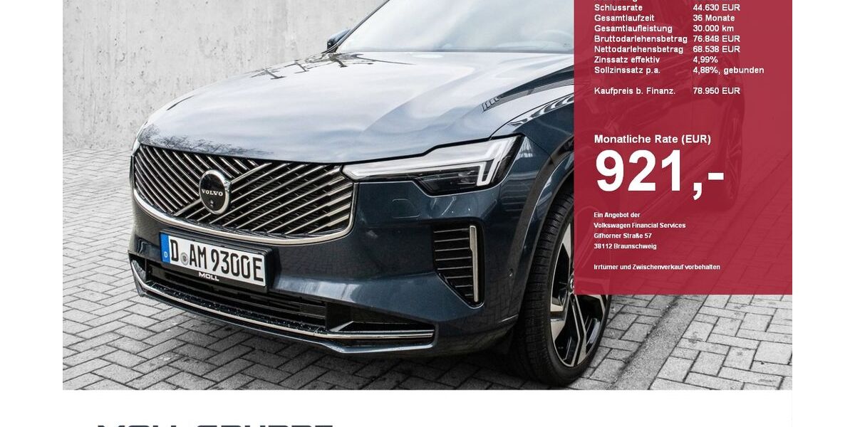 Volvo XC90 5.900 km 74.450 &euro; Düsseldorf 40549