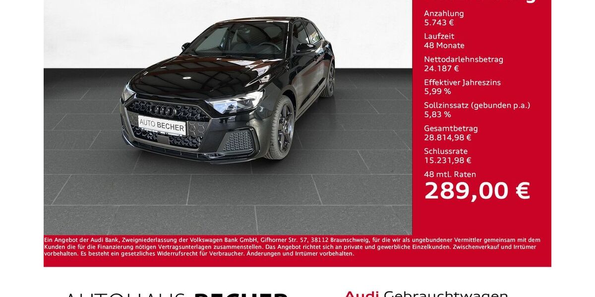 Audi A1 2.000 km 28.960 &euro; Wesel 46485