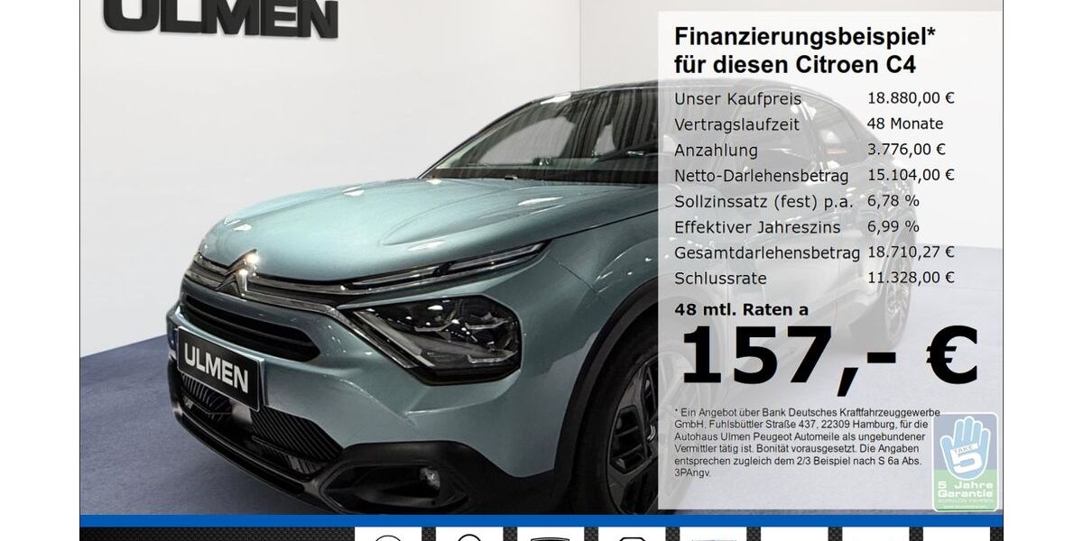 Citroen C4 18.896 km 18.350 &euro; Düsseldorf 40233