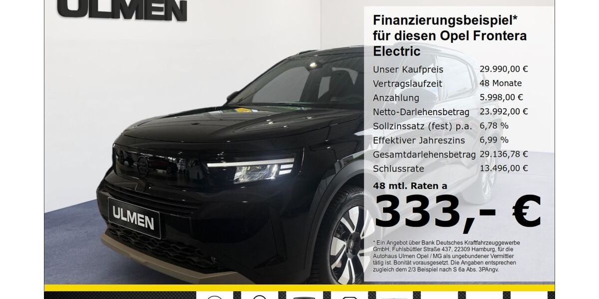 Opel Frontera 4.000 km 27.990 &euro; Düsseldorf 40231