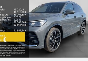 VW Tiguan 2.500 km 43.220 &euro; Dorsten 46282
