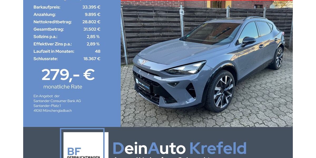 Cupra Formentor 39.485 km 30.839 &euro; Krefeld 47839