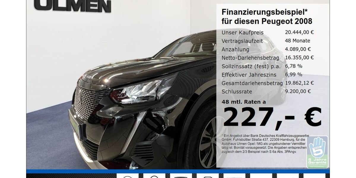 Peugeot 2008 9.760 km 19.950 &euro; Düsseldorf 40231