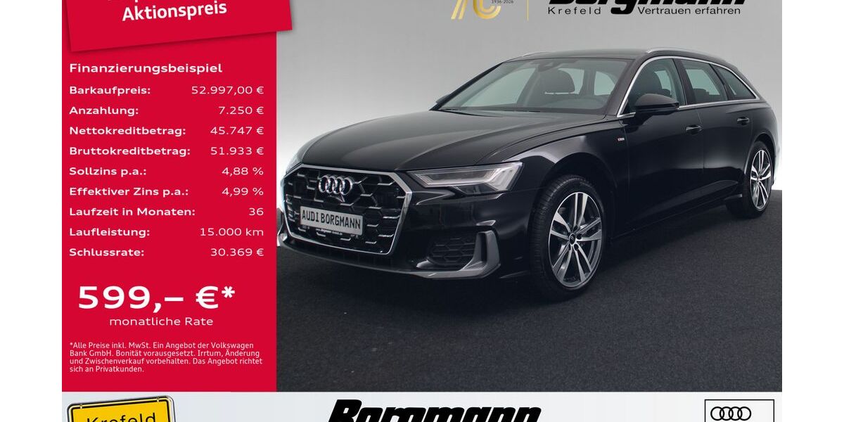 Audi A6 21.507 km 52.997 &euro; Krefeld 47803