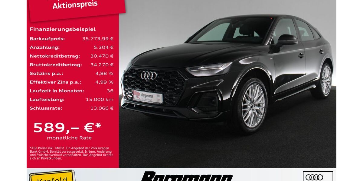 Audi Q5 104.721 km 34.336 &euro; Krefeld 47803