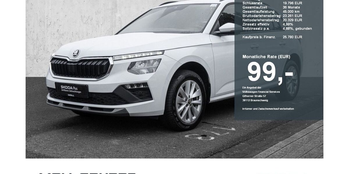 Skoda Kamiq 21.496 km 25.650 &euro; Düsseldorf 40474