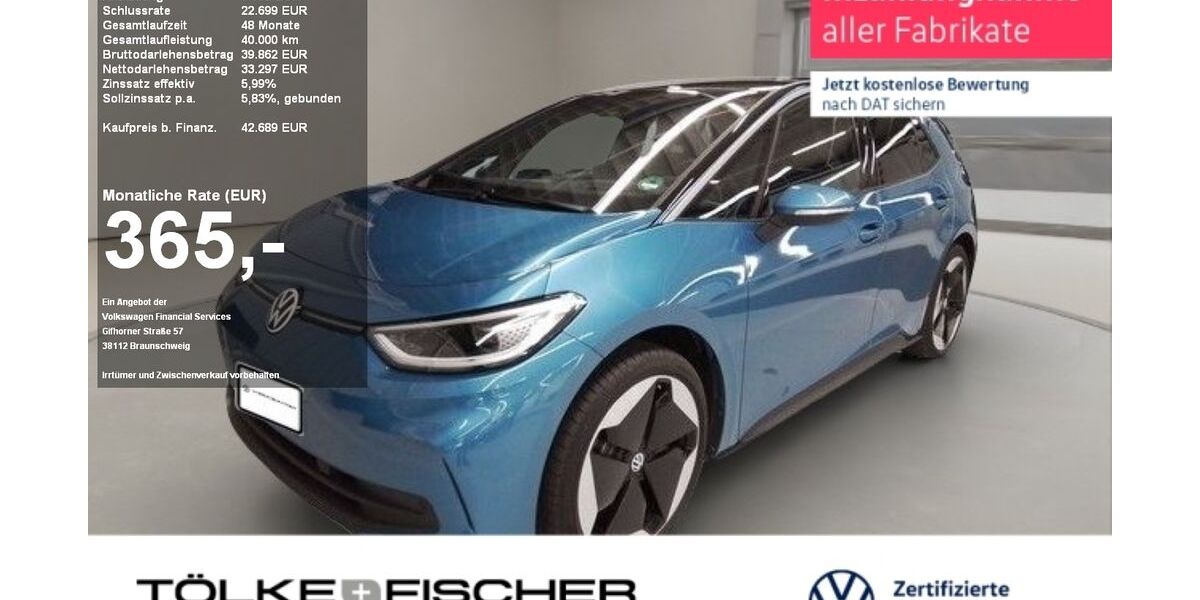 VW ID.3 6.873 km 39.689 &euro; Krefeld 47805