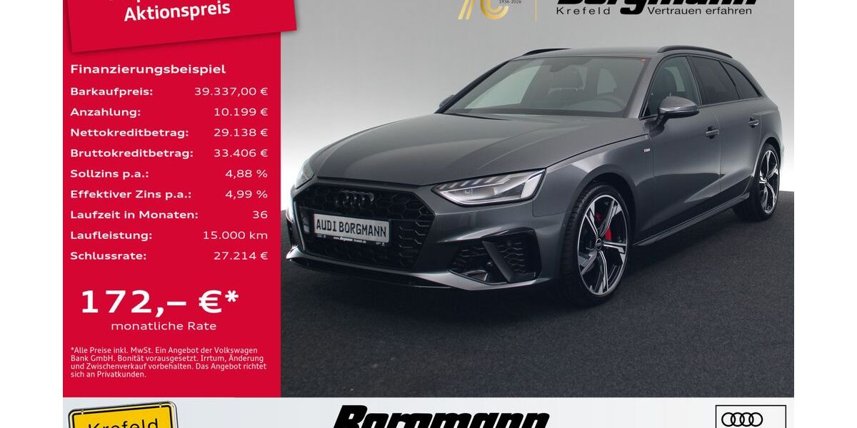 Audi A4 18.500 km 39.337 &euro; Krefeld 47803