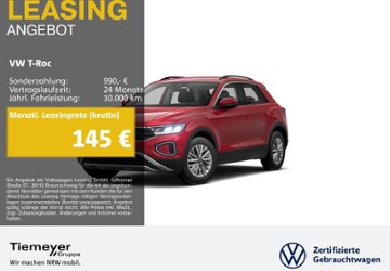 VW T-Roc 4.730 km 22.490 &euro; Duisburg 47059