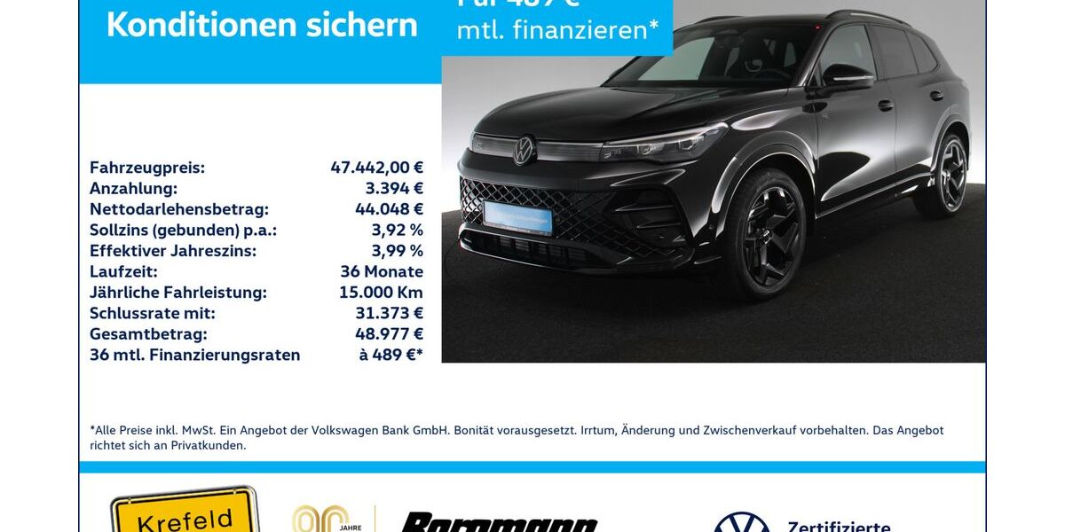 VW Tiguan 14.833 km 46.993 &euro; Krefeld 47803