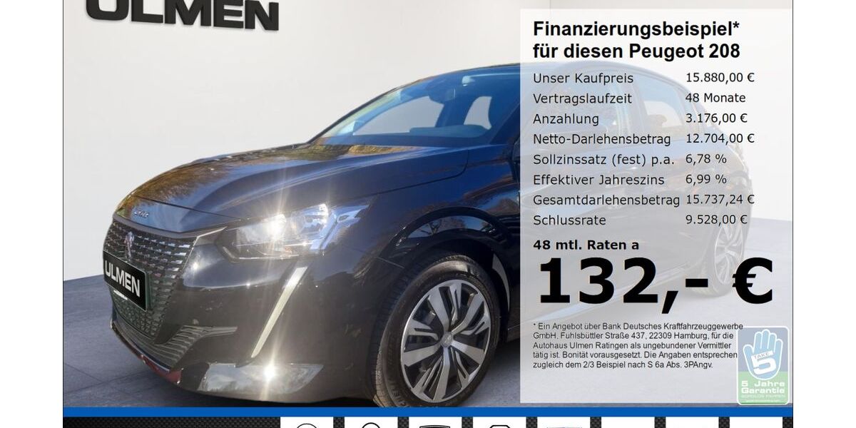 Peugeot 208 24.267 km 15.880 &euro; Ratingen 40880