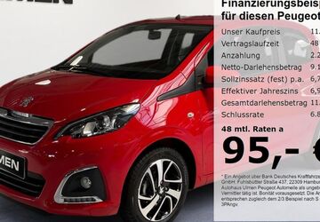 Peugeot 108 22.577 km 11.450 &euro; Düsseldorf 40233