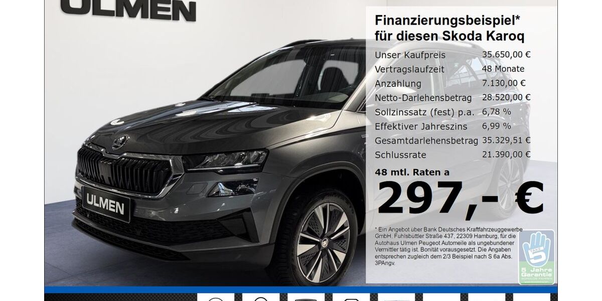Skoda Karoq 34.863 km 32.480 &euro; Düsseldorf 40233