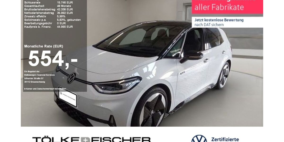 VW ID.3 8.915 km 44.729 &euro; Krefeld 47805