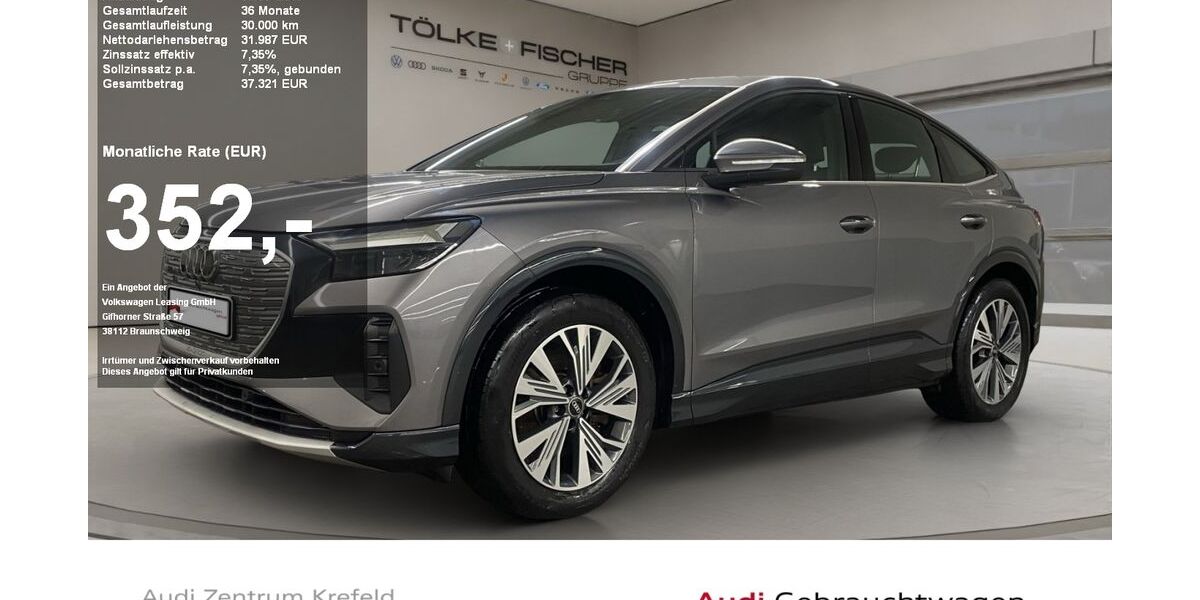 Audi Q4 e-tron 62.088 km 29.719 &euro; Krefeld 47805