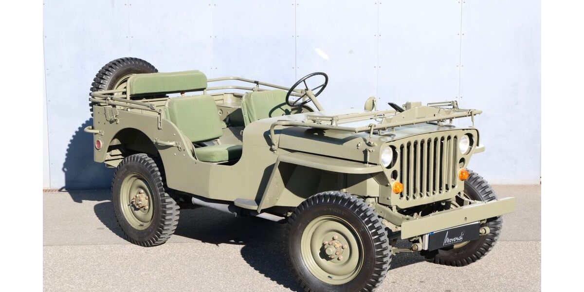 Jeep Willys 7.817 km 27.500 &euro; Düsseldorf 40591