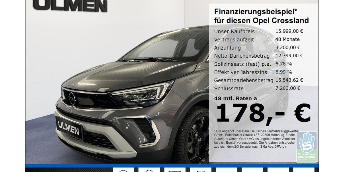 Opel Crossland (X) 50.820 km 15.999 &euro; Düsseldorf 40231