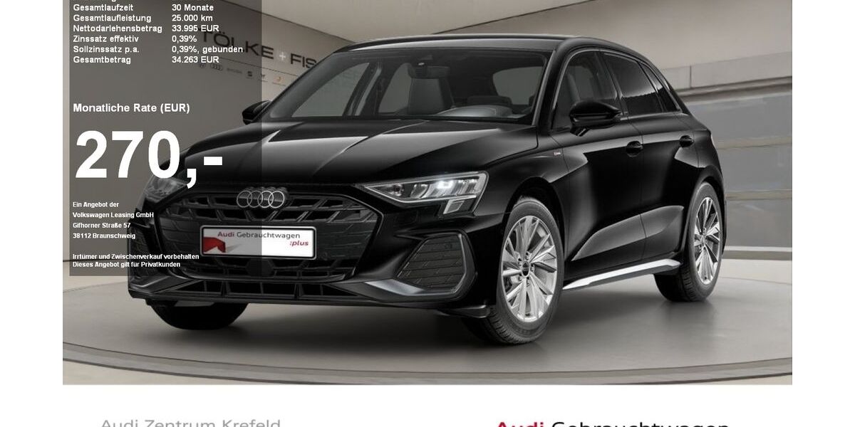 Audi A3 27.831 km 33.789 &euro; Krefeld 47805