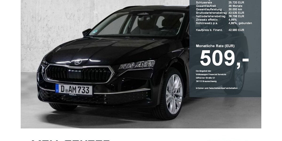 Skoda Octavia 10.000 km 36.980 &euro; Düsseldorf 40549