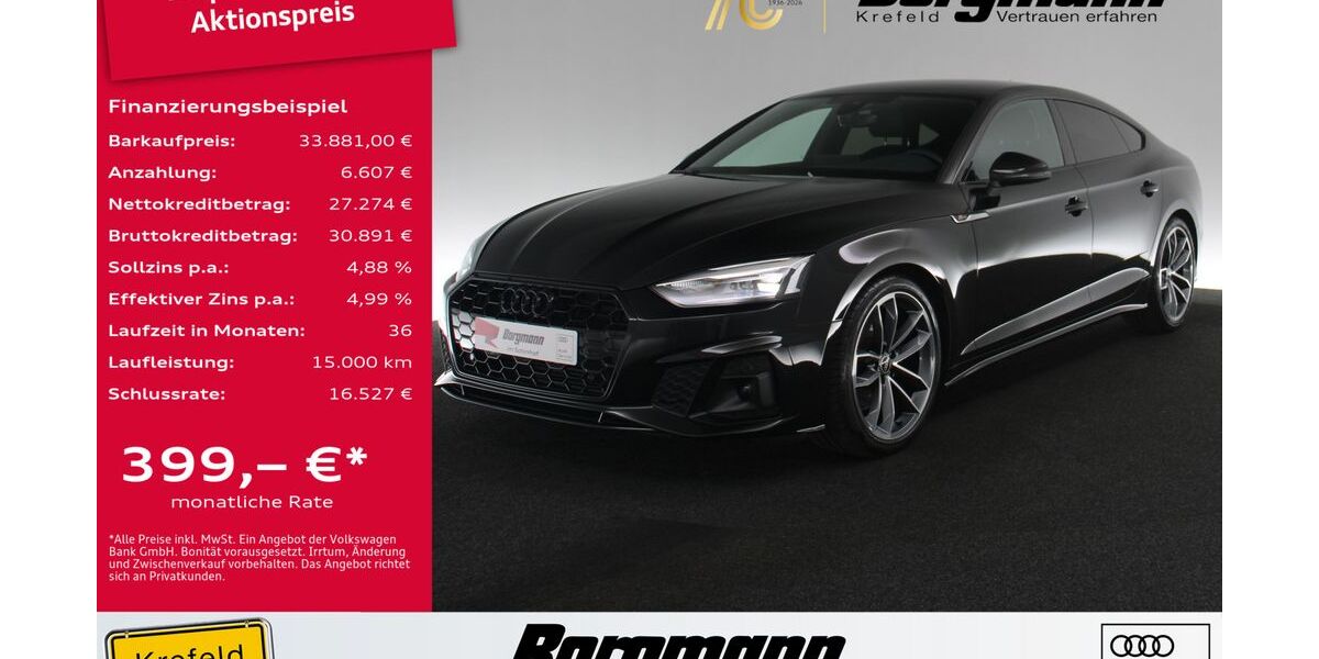 Audi A5 47.033 km 33.881 &euro; Krefeld 47803