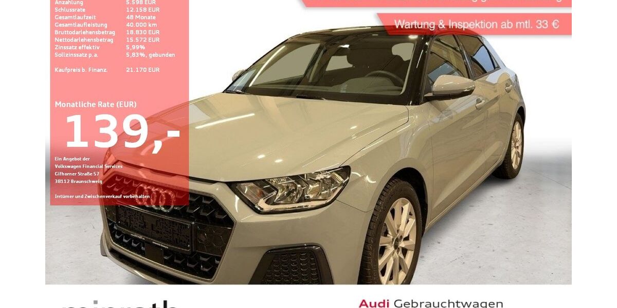Audi A1 9.259 km 20.920 &euro; Moers-Hülsdonk 47441