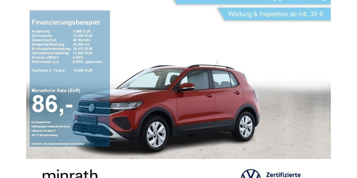 VW T-Cross 7.176 km 19.740 &euro; Moers 47441