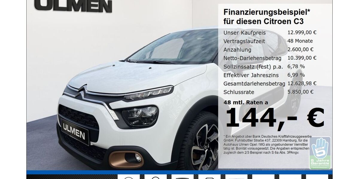 Citroen C3 30.740 km 12.666 &euro; Düsseldorf 40231