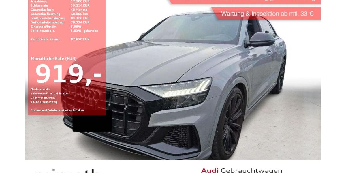 Audi SQ8 14.775 km 85.840 &euro; Moers-Hülsdonk 47441