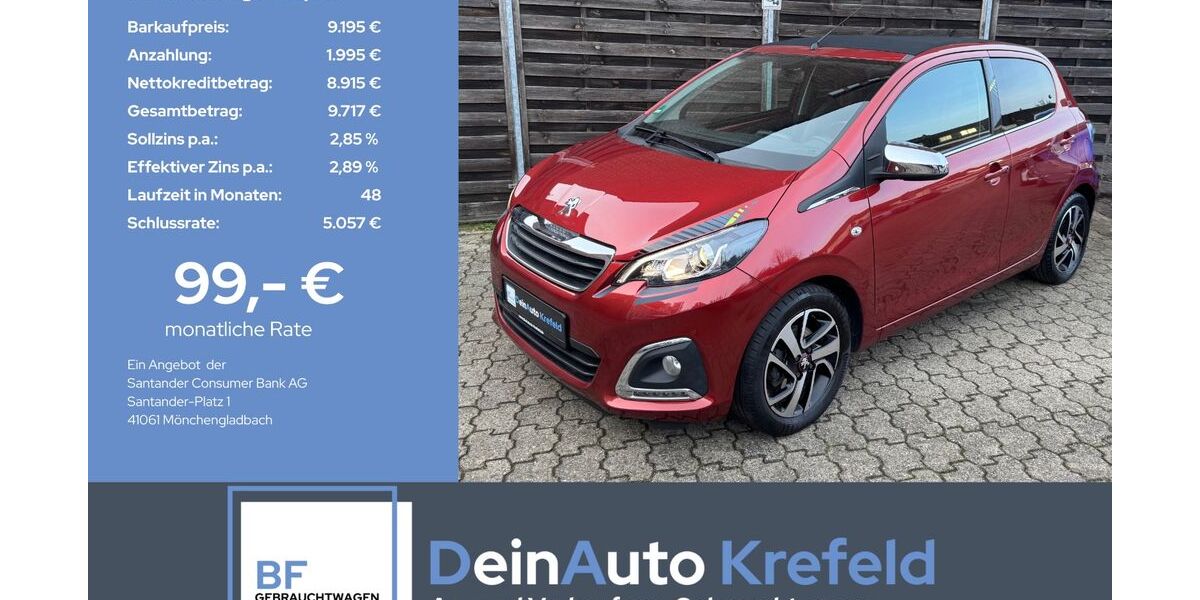 Peugeot 108 65.395 km 8.795 &euro; Krefeld 47839