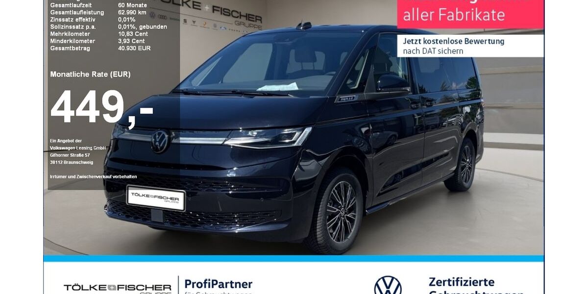 VW T7 Multivan 15.900 km 71.975 &euro; Krefeld 47805
