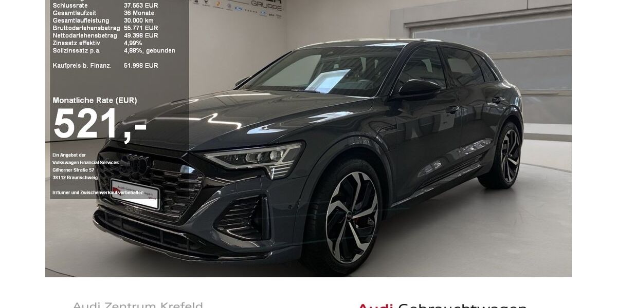 Audi Q8 e-tron 47.646 km 50.879 &euro; Krefeld 47805